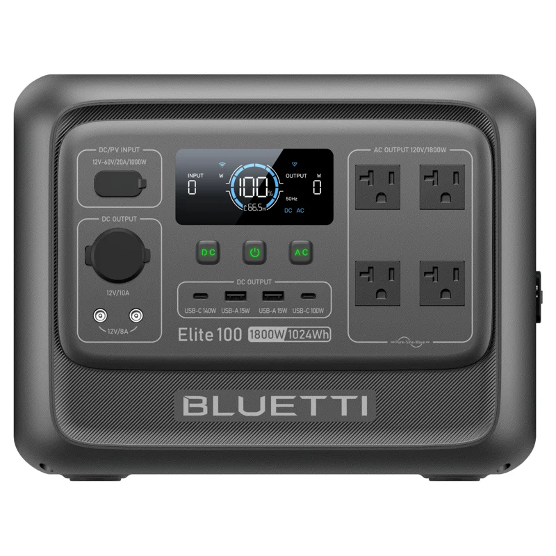 BLUETTI Elite 100 V2 portable power station, official product photo